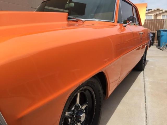 1966 Orange Chevrolet Nova