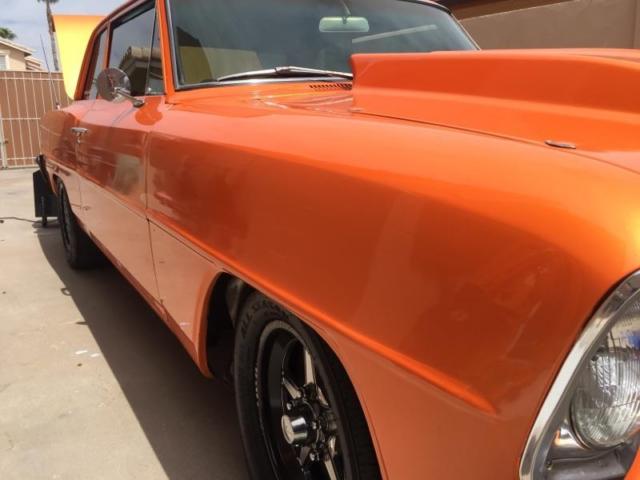 1966 Orange Chevrolet Nova