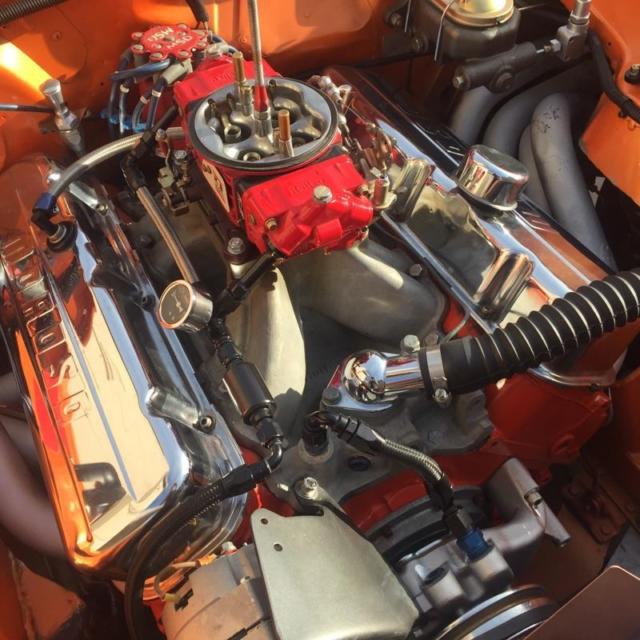 1966 Orange Chevrolet Nova