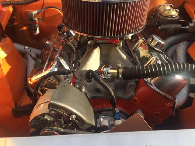 1966 Orange Chevrolet Nova