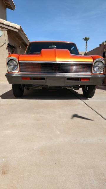 1966 Orange Chevrolet Nova
