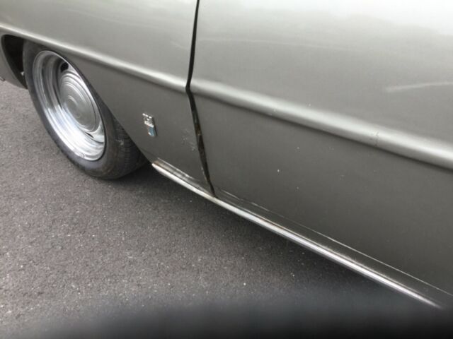 1966 Silver Chevrolet Nova Sedan