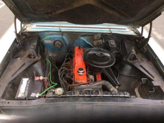 1966 Silver Chevrolet Nova Sedan