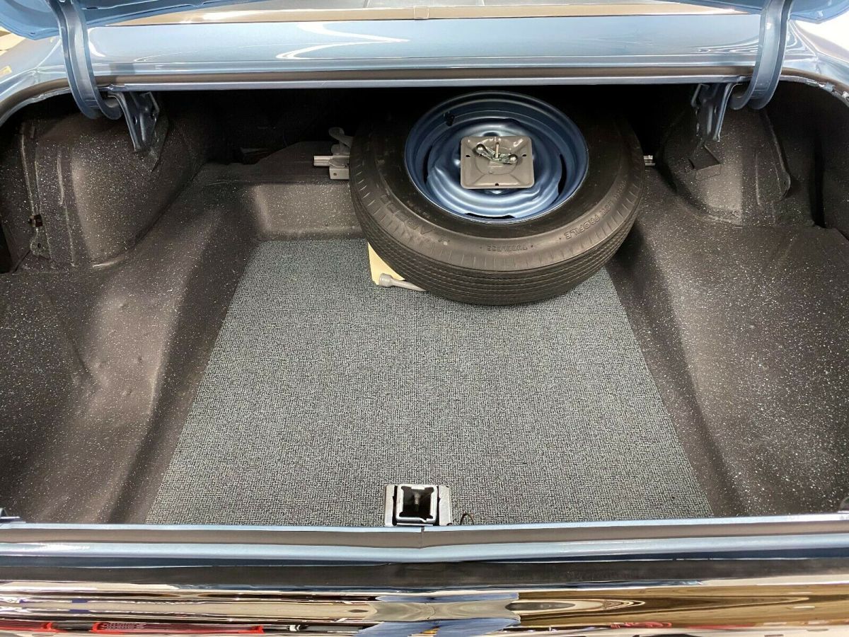 1966 Blue Chevrolet Nova Sedan