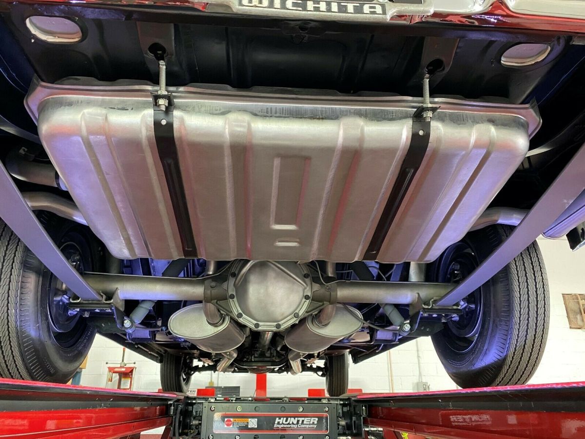 1966 Blue Chevrolet Nova Sedan