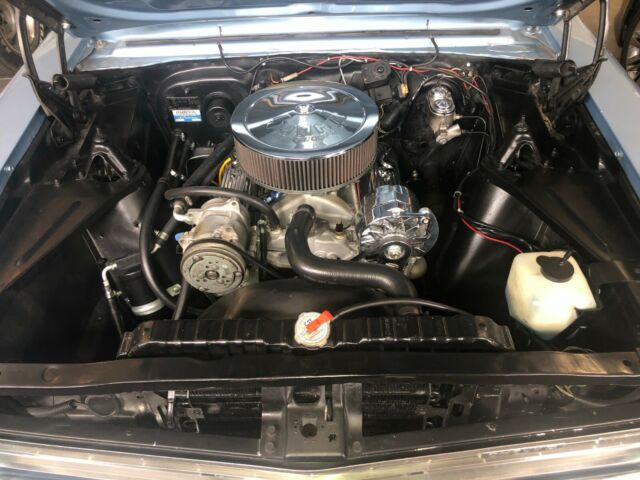 1966 Blue Chevrolet Nova Coupe