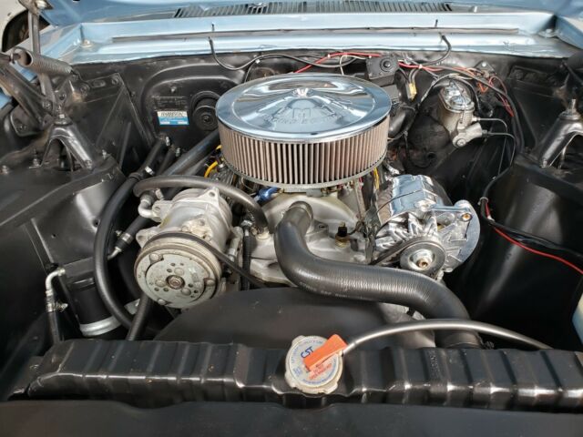 1966 Blue Chevrolet Nova Coupe