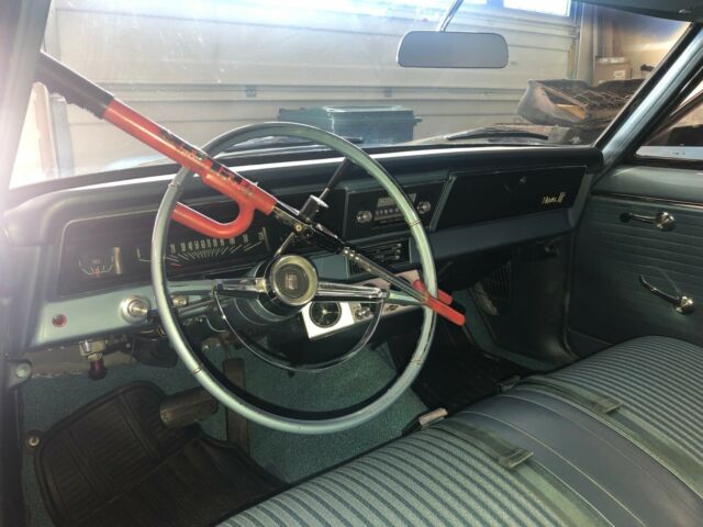 1966 Blue Chevrolet Nova Coupe