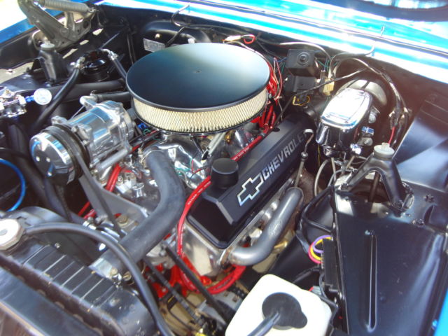 1966 bahama blue Chevrolet Nova 2 door coupe ss