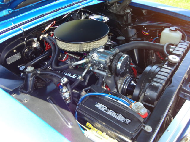 1966 bahama blue Chevrolet Nova 2 door coupe ss