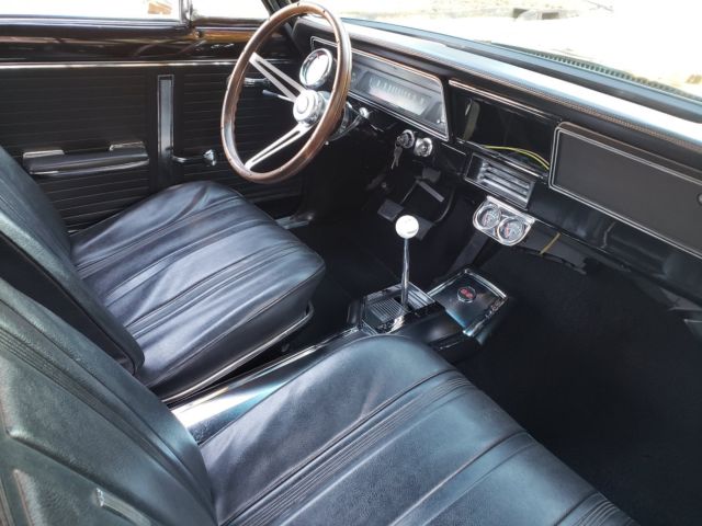 1966 Black Chevrolet Nova