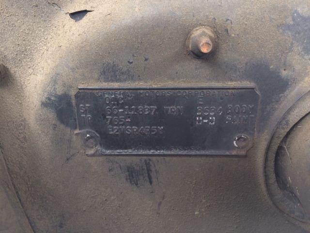 1966 Orange Chevrolet Nova Coupe