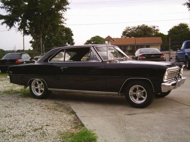 1966 Black Chevrolet Nova