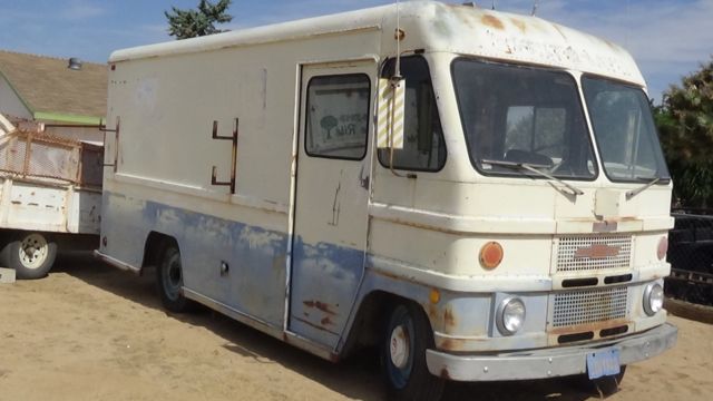 1966 Blue, beize Chevrolet Chevrolet utility step van Step Van