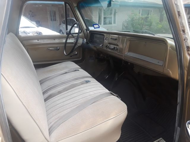 1966 WHITE/BROWN Chevrolet Other Pickups Standard Cab Pickup