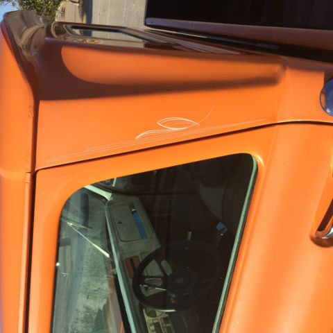 1966 ORANGE &amp- WHITE Chevrolet C/K Pickup 1500 Standard Cab Pickup