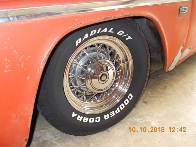 1966 Red Chevrolet C-10 Long Bed