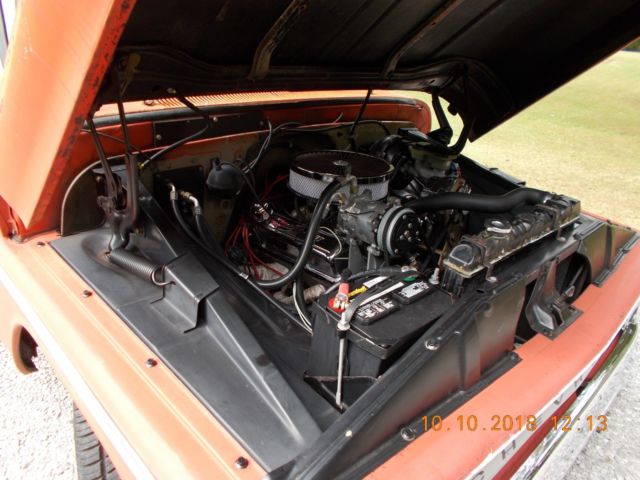 1966 Red Chevrolet C-10 Long Bed