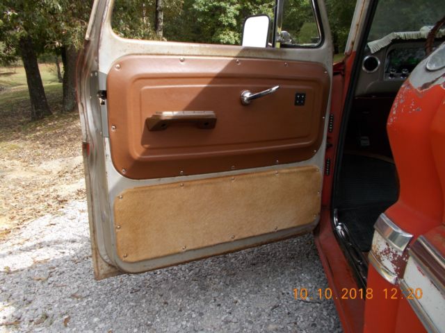1966 Red Chevrolet C-10 Long Bed