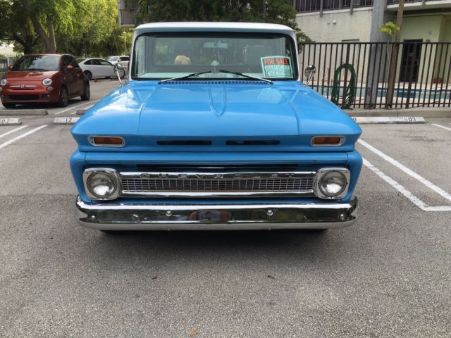 1966 Yellow Chevrolet C-10 Standard Cab Pickup