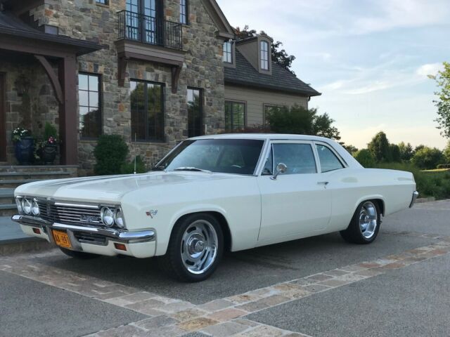 1966 IRVINE WHITE Chevrolet Impala Coupe