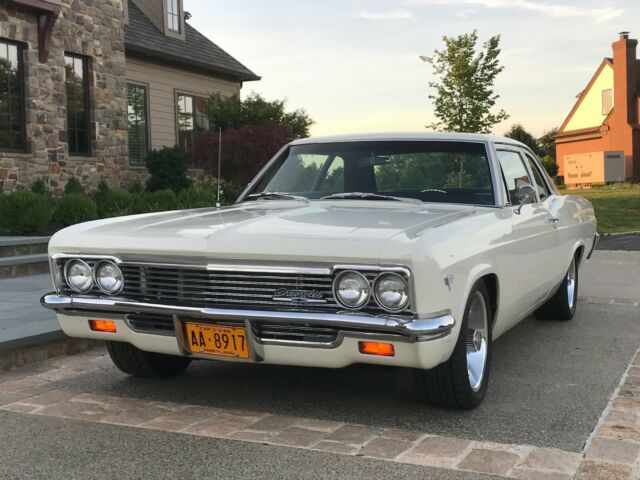 1966 IRVINE WHITE Chevrolet Impala Coupe