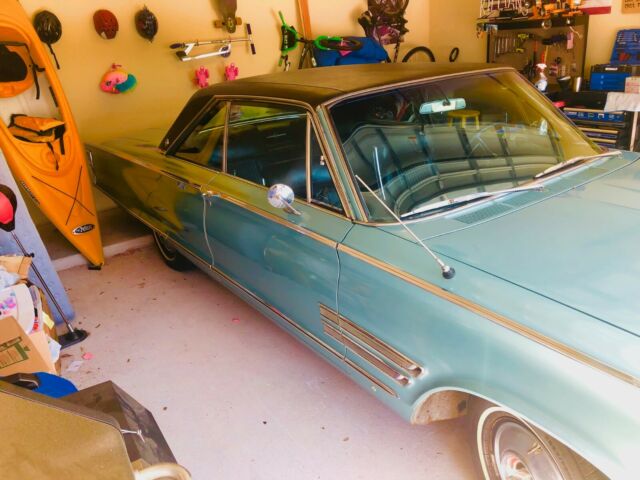1966 Teal Chrysler 300 Series Coupe