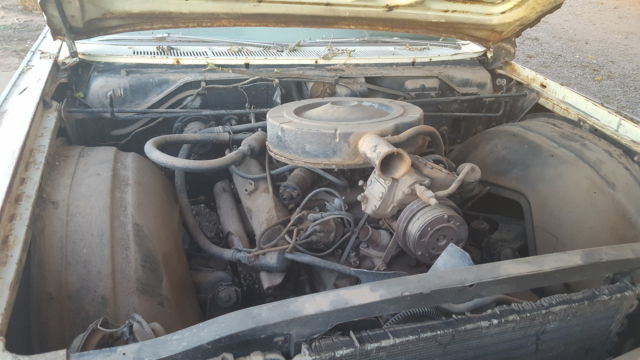 1966 Yellow Chrysler 300 Series Convertible