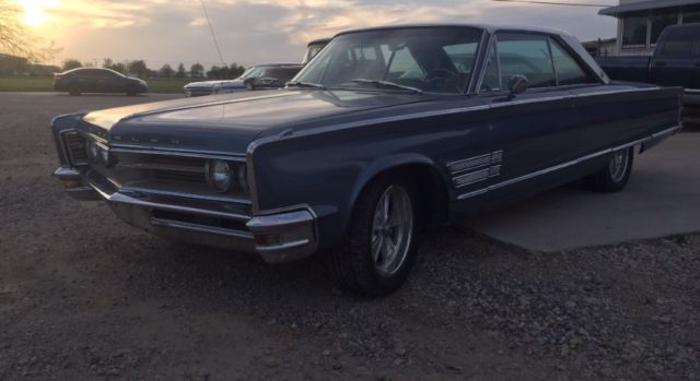 1966 Blue Chrysler 300 Series Coupe