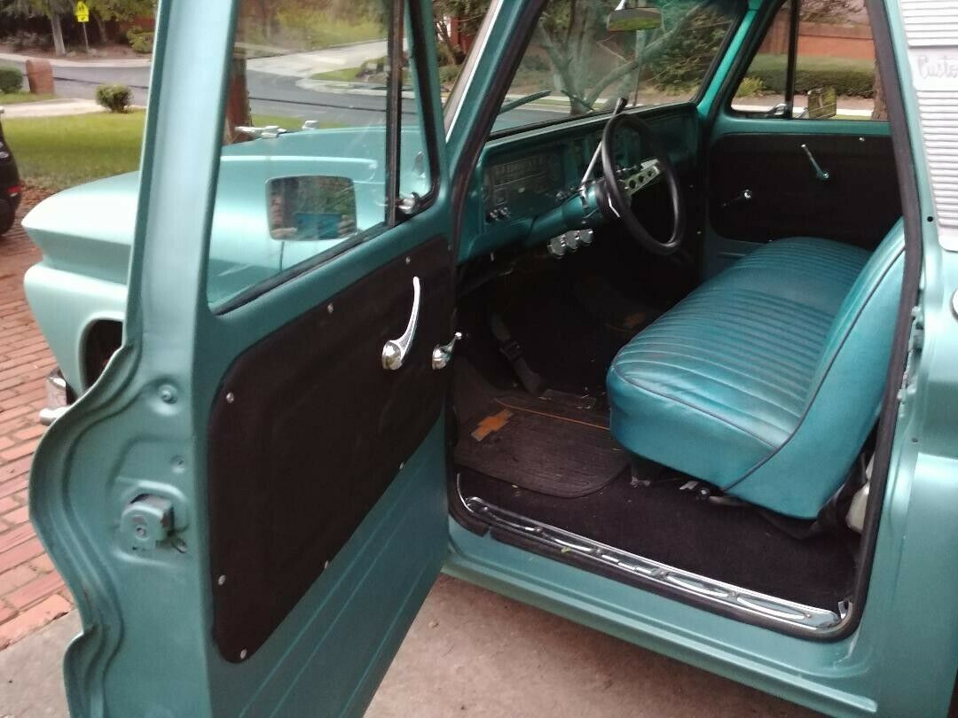 1966 Green Chevrolet C-10