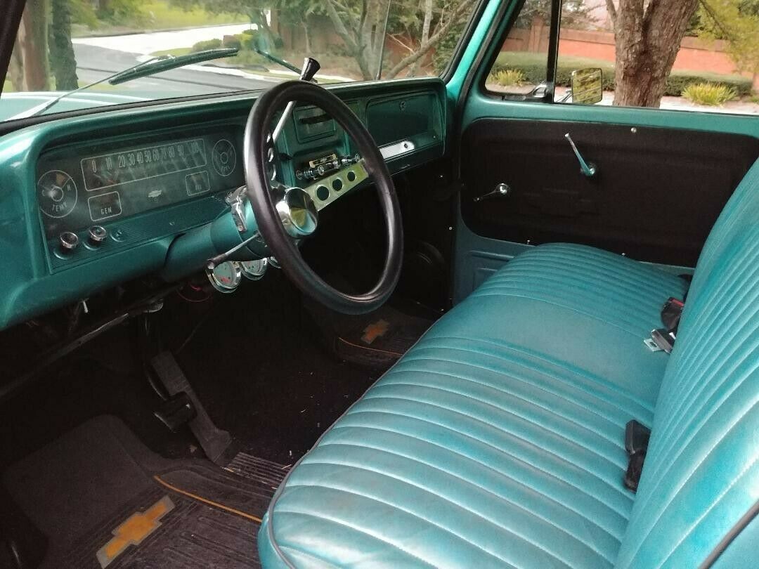 1966 Green Chevrolet C-10