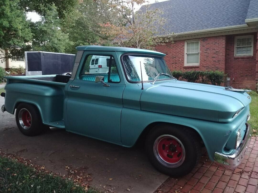 1966 Green Chevrolet C-10