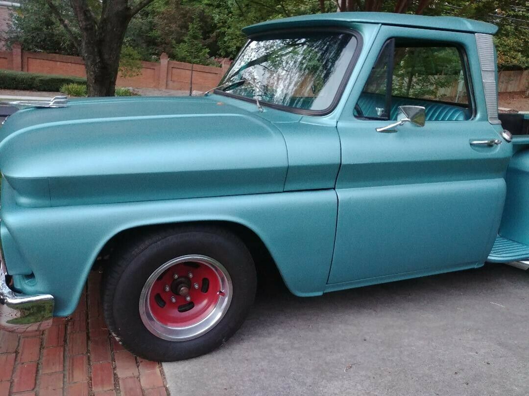 1966 Green Chevrolet C-10