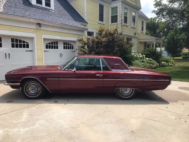 1966 Red Ford Thunderbird Coupe