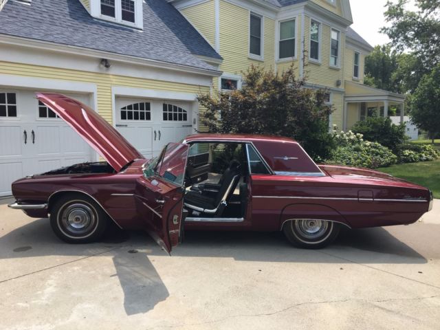 1966 Red Ford Thunderbird Coupe
