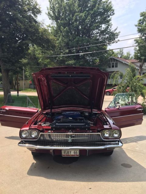 1966 Red Ford Thunderbird Coupe