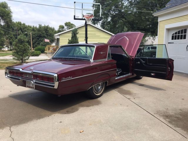 1966 Red Ford Thunderbird Coupe