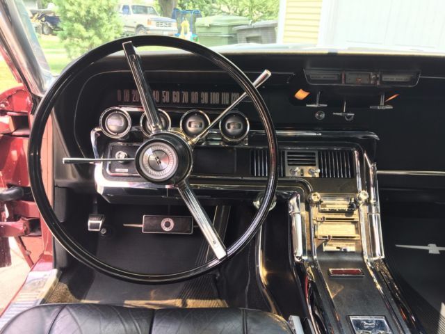 1966 Red Ford Thunderbird Coupe