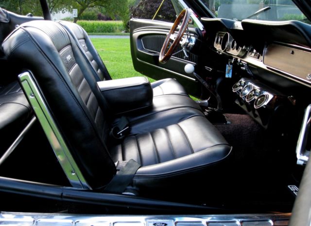 1966 Red Ford Mustang Convertible