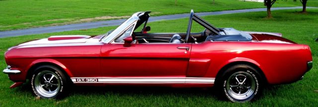 1966 Red Ford Mustang Convertible