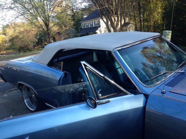 1966 Marina Blue Chevrolet Chevelle