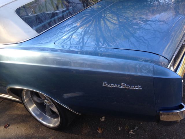 1966 Marina Blue Chevrolet Chevelle