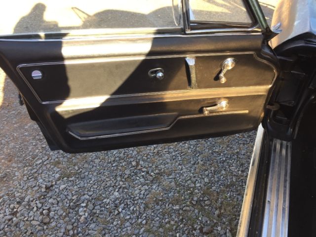 1966 Black Chevrolet Corvette Convertible