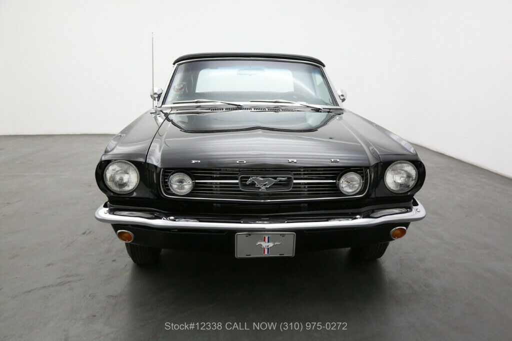 1966 Black Ford Mustang