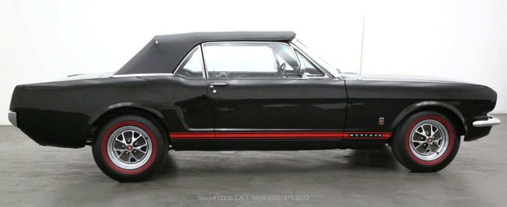 1966 Black Ford Mustang
