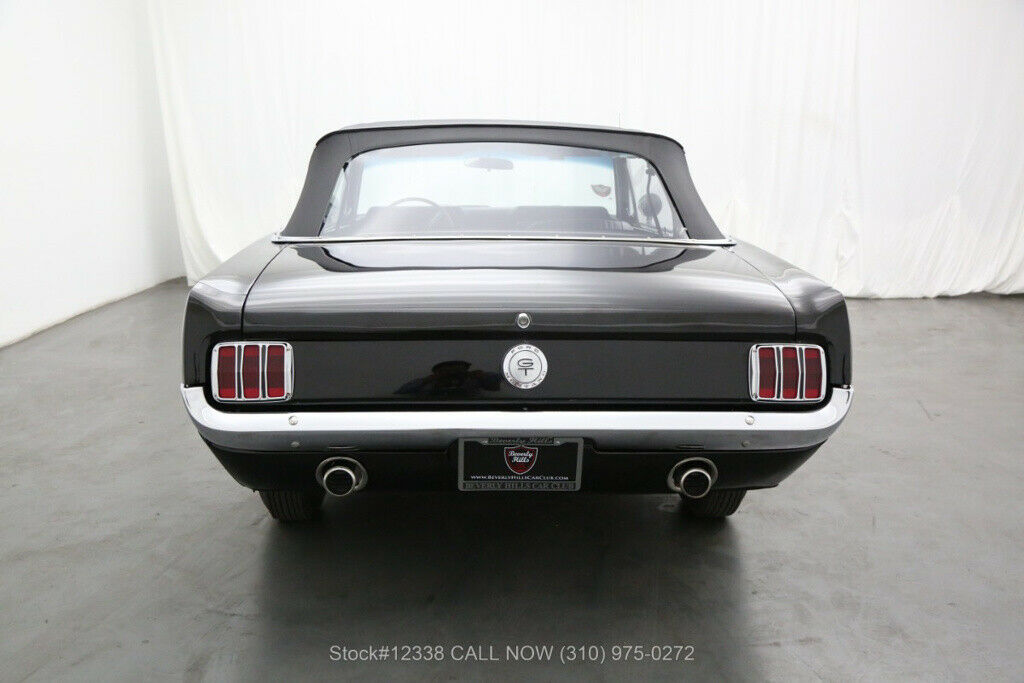 1966 Black Ford Mustang