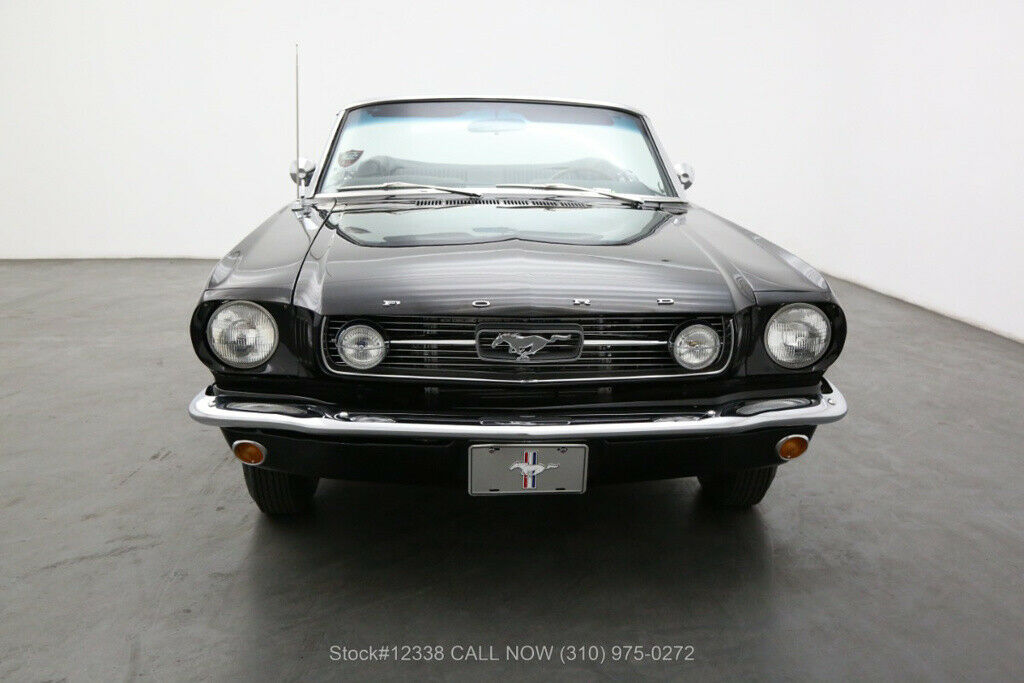 1966 Black Ford Mustang