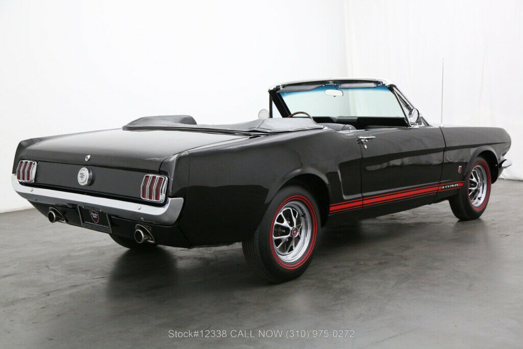 1966 Black Ford Mustang