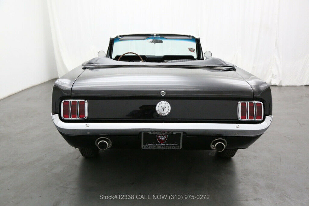 1966 Black Ford Mustang