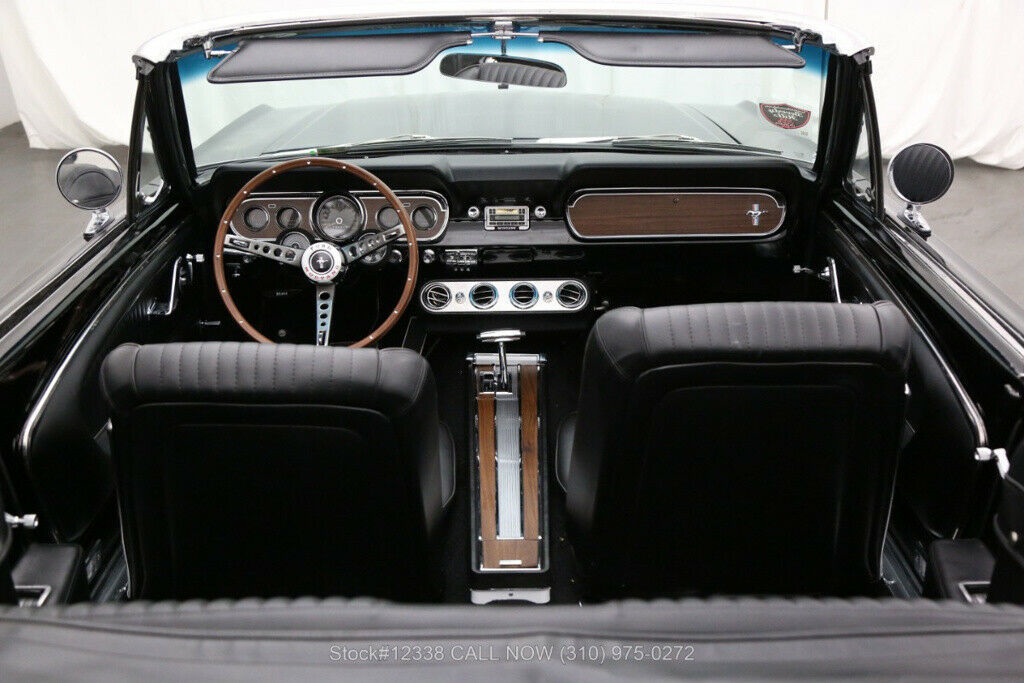 1966 Black Ford Mustang